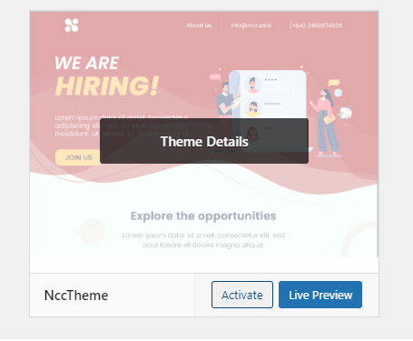 wordpress theme